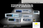 YOKOGAWA - c418683.r83.cf2.rackcdn.comc418683.r83.cf2.rackcdn.com/uploaded/Bulletin_4A4A4_EE_11ed_2012... · combinan los beneficios de un osciloscopio de alta velocidad y de un registrador