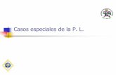 Casos especiales de la P. L. - humberto-r-alvarez …humberto-r-alvarez-a.webs.com/IOSIST/3-Casos especiales.pdf · Conceptos básicos La capacidad de un arco es la cantidad neta