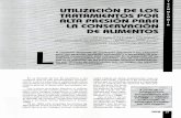 UTIIIZRCION DElOS TRRTRMIENTOSPOR filTA …00000078.pdf · industrial procesadoras dealimentos. Una desus consecuen- ... inactivation de enzimas o la inhibition de sintesis de proteinas