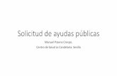 Solicitud de ayudas públicas - Asociación Española de ... · •Identificaremos las variables y el modelo teórico en el que nos basamos. •Incluiremos claramente el problema