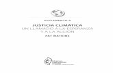 SUPLEMENTO A JUSTICIA CLIMÁTICA UN … · Trabajamos por la justicia por medio del servicio compasivo y la defensa, para cambiar políticas y sistemas injustos. ... El capítulo