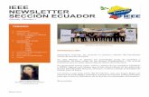 IEEE NEWSLETTER SECCIÓN ECUADOR - …sites.ieee.org/ecuador/files/2015/03/NEWSLETTER-VOLUMEN-1.pdf · y su impacto positivo en el proceso de desarrollo de nuevos fármacos. Joao
