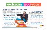 Recategorización - Ministerio de Educacióneducacion.gob.ec/wp-content/uploads/downloads/2015/02/EDUCAR... · Impreso por Editogram rEcuador Fe de erratas: en la edición impresa