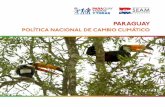 POLÍTICA NACIONAL DE CAMBIO CLIMÁTICO - … Nacional CC.pdf · Marco conceptual La Comisión Nacional de Cambio Climático ha con- ... • Sustentabilidad: ... Los ejes transversales