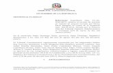 República Dominicana TRIBUNAL CONSTITUCIONAL EN NOMBRE DE ... · previstas en los artículos 185.4 de la Constitución, y 9 y 94 de la Ley núm. 137-11, Orgánica del Tribunal Constitucional