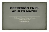 Dr. Roger Alfredo Góngora Arjona Médico Psiquíatra ... · cognitivo y cambios psicosociales significativos en la vida del adulto mayor ... depresión en el adulto mayor del 3%