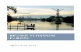 Informe de finanzas PÚBLICAS - ccbarranca.org.co · juicio crítico o valorativo sobre los resultados de la gestión de sus mandatarios, y es ... las políticas estatales en materia