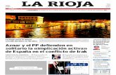 LOGROÑÉS El Gobierno de La Rioja patrocinará al equipo de …canales.larioja.com/documentos/crecida-2003.pdf · Logroño, JUEVES 6 de febrero de 2003 Número: 36.619 Precio: 0,85