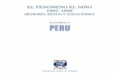 VOLUMEN V PERU - scioteca.caf.comscioteca.caf.com/bitstream/handle/123456789/676/Las lecciones de El... · EL FENOMENO EL NIÑO 1997 - 1998 MEMORIA, RETOS Y SOLUCIONES VOLUMEN V: