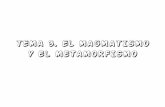 TEMA 3. EL MAGMATISMO Y EL METAMORFISMO - …iesalfonsox.es/wp-content/uploads/2015/09/TEMA-3... · (formación de magmas por aumento de la temperatura, disminución de presión,