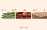 UM A M I€¦ · Comidas tradicionales del mundo y el umami ... tar los alimentos peligrosos y obtener los nutrientes de ... condimentos y sazonadores para mejorar la palatabilidad