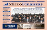ACTUALIDAD | 2 Inclusión financiera, oportunidades y ... · Peruana de Cajas Municipales de Ahorro y Crédito. ... nas preguntas, ... Sobra literatura sobre el particular, ...