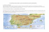 Manual del catálogo de los puertos de España - … · Los valles son estrechos y situados próximos al litoral o los ríos. Los principales sistemas montañosos de la España continental