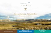 Excursiones y Actividades - EOLO - Patagonia's Spirit · itinerario óptimo para descubrir el sur de la Patagonia y todo su espíritu. Notas generales ... Kayak Es una actividad pensada