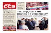 FOTO MOISÉS SAYET por el diálogo “Trump, saca tus manos de ...ciudadccs.info/wp-content/uploads/2017/05/CCS-200517.pdf · manos de Venezuela ” 20 DE MAYO DE ... dijo que el