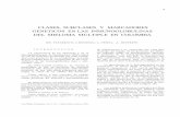 CLASES, SUBCLASES Y MARCADORES …actamedicacolombiana.com/anexo/articulos/01-1976-02.pdf · tancia que vale la pena resaltar; su imbalance ha sido encontrado involucrado en ciertas