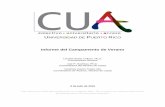 Informe del Campamento de Verano · Informe de Progreso / CUA-UPR Cayey / Campamento de Verano 5 Tareas de investigación Comunitaria ... través del desarrollo de un escrito más