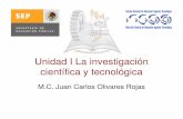 Unidad I La investigación científica y tecnológicadsc.itmorelia.edu.mx/~jcolivares/courses/ti107b/ti1_u1.pdf · 1.1 Importancia de la investigación científica y tecnológica