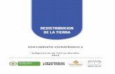 REDISTRIBUCION DE LA TIERRA - misionrural.net. Redistribucion de la Tierra.pdf · requiere de una armonización de esa normatividad; principalmente entre las diferentes dependencias