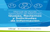3. REGISTRO DE PETICIONES, QUEJAS, Quejas, …atencionciudadano.icfes.gov.co/secure/prod/bodega/pdfs/ICFES_PQR... · solicitudes de información en el Instituto Colombiano para la