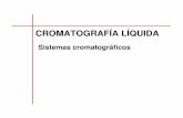CROMATOGRAFÍA LÍQUIDA - iquir-conicet.gov.ar · Se usan en cromatografía de intercambio iónico. Fuerzas polares (van der Waals) ... capacidad retentiva y son adecuadas para sistemas