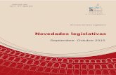Septiembre- Octubre 2015 - bcnbib.gov.ar · “Novedades Legislativas.Legislación. Doctrina y Jurisprudencia. Septiembre- Octubre 2015” Departamento Investigación e Información