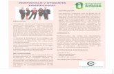  · Importancia del protocolo y la etiqueta empresarial Significado e importancia. Precedencias en Colombia. Ceremonial y tratamientos ... de la comunicación oral, escrita y no verbal