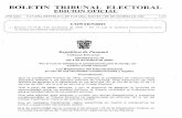 BOLETIN TRIBUNAL ELECTORAL , ~’IAL - Ministerio …gacetas.procuraduria-admon.gob.pa/SN317_2000.pdf · Artículo 2: Flujograma para el pago del subsidio pre electoral a partidos