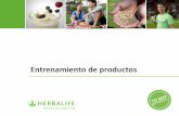 Entrenamiento de productos - myHerbalife.com · 2 Conocer los beneficios de los productos Herbalife le permitirá hacer llegar a más personas el mensaje de la buena nutrición. Tips