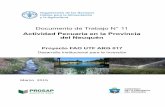 Actividad Pecuaria en la Provincia del Neuquén - fao.org · PROSAP Programa de Servicios Agrícolas Provinciales ... CARACTERÍSTICAS GENERALES. ... el apoyo de PROSAP y FAO para