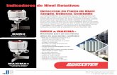 Indicadores de Nivel Rotativos - …catalog.jamiesonequipment.com/Asset/BinMaster BMRX Rotativo... · •Cubierta de encendido ... iniciará el sistema de proceso. Fácil acceso al