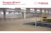 Folleto Superpan estructural DEF. Gama de Superpan desarrollada para una gran variedad de aplicaciones en la construcción como forjados, bajo cubiertas, cerramientos de paredes, bajo-suelo,...
