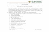 LINEAMIENTOS METODOLOGICOS PARA LA …finanzas-el.espe.edu.ec/wp-content/uploads/2013/10/NORMAS-PRESE… · los lineamientos generales para la presentación del perfil del proyecto