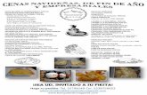 ¡SEA UD. INVITADO A SU FIESTA! - Banquetes …banquetesbonappetit.com/menus.pdf · Gravys Gourmets de; Champiñones la Ciruela, A la B.B.Q., A la Mostaza, Al Jerez,, ... Crepas de