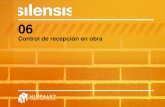 Control de recepción en obra - silensis.es 6.pdf · 06 Control de recepción en obra 06.3 Responsabilidades de los agentes y requisitos de los materiales (L.O.E.) RESPONSABILIDADES
