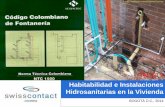 Habitabilidad e Instalaciones Hidrosanitarias en la … · Entender el impacto que las instalaciones hidrosanitarias tienen en la ... de su vivienda con el de viviendas de ... de