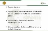 Presentación Integración de los Informes Mensuales de ...osfem.gob.mx/09_Iconografia/doc/DocApoyo/2013/06_PreInfMen13.pdf · CONTENIDO DEL INFORME MENSUAL 12 INFORMACIÓN DE OBRA