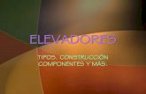 ELEVADORES - aducarte.weebly.comaducarte.weebly.com/uploads/5/1/2/7/5127290/3._elevadores.pdf · partes mecánicas, eléctricas y electrónicas que funcionan conjuntamente para lograr