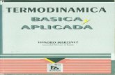 Termodinamica basica aplicada - ¡Bienvenidos! — …webserver.dmt.upm.es/~isidoro/bk3/c00/Creditos (alterado).pdf · Termodinamica basica y aplicada por el Prof. I. Martinez Catedritico