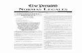 F L S B NORMAS LEGALES - faolex.fao.orgfaolex.fao.org/docs/pdf/per144071.pdf · El cómputo del plazo de siete años para la realización del primer proceso de ratificación de jueces