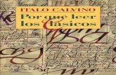 Libro proporcionado por el equipodescargar.lelibros.online/Italo Calvino/Por Que Leer los Clasicos... · «Denis Diderot, Jacques el fatalista», La Repubblica, 25 de junio de 1984.