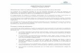 ADMINISTRACIÓN DE RIESGOS (Segundo Trimestre de … · ADMINISTRACIÓN DE RIESGOS (Segundo Trimestre de 2018) Administración sobre las políticas de uso de instrumentos financieros