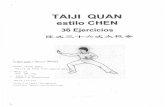 · Taiji quan estilo Chen 36 ejercicios ... bal he hang chi xle Xing ti shou ... yu nv chuan suo shou tao shi que di long