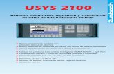 USYS 2100 - zumbach.com€¦ · y los límites de alarma previa pueden ser ajustados para regular el proceso de producción advirtiendo al ... • Histograma, análisis de tendencia