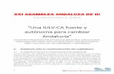 Una IULV-CA fuerte y autónoma para cambiar Andalucía21andalucia.izquierda-unida.es/f3961b865bb9c0535d9245fa3c5060ee... · En negativo destaca un indicador sobre el resto: el desempleo