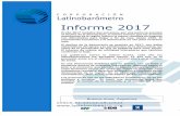 Informe 2017 - Latinobarómetro Database€¦ · FICHA TÉCNICA 2017. ... Latinobarómetro cuenta con el primer banco de datos de opinión en español, en el hemisferio sur y en América