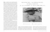 Manuel Sandoval Vallarta y la Física en México - e-journal · Matemática, obteniendo el grado de doc-tor en 1924, con una tesis titulada El mo-delo atómico de Bohr desde el punto