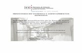 MINISTERIO DE VIVIENDA Y ASENTAMIENTOS HUMANOS Informe de ... · estratégico, modificación de boletas de registro, organización de recursos (humanos y materiales); planeamiento