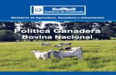 Politica GANADERA -baja- - Ministerio de Agricultura ...web.maga.gob.gt/download/politica-ganadera(2).pdf · Existe la impresión de que la ganadería guatemalteca es una actividad
