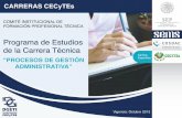Presentación de PowerPointtecamachalco.cecytepuebla.edu.mx/Archivos/PLAN_PGEA.pdf · laboral, así como la identificación de los sitios de inserción, de acuerdo con el Sistema